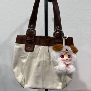 Coach Soho Ashley Leather Buckle Tote